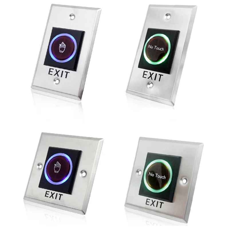 

IR Touchless automatic door Switch IR Non-Touch door switch Infrared Touchless hand Push Button switch