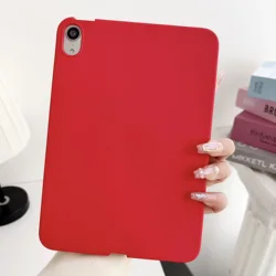 Versatile Soft Protective Tablet Case - Sleek & Durable Multi-Size Coverage for iPad Pro11 1st(2018) (Red)