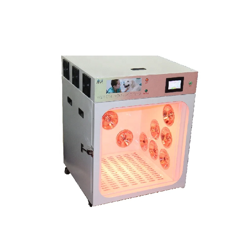 

Luxury Automatic Pet Drying Box For Middle Dogs Blowing Machine Pet Hair Washing Dryer Room With Light