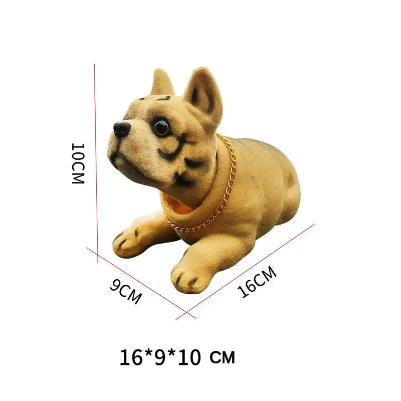 Peluche Cane Per Auto - Decorazione Cruscotto, Morbido E Carino, 15 Cm