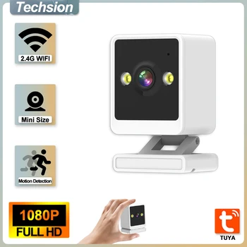 1080P Mini WiFi Camera TUYA Smart Home Security Camera Wireless Portable IP Cam CCTV Video Surveillance with Motion Detection 1