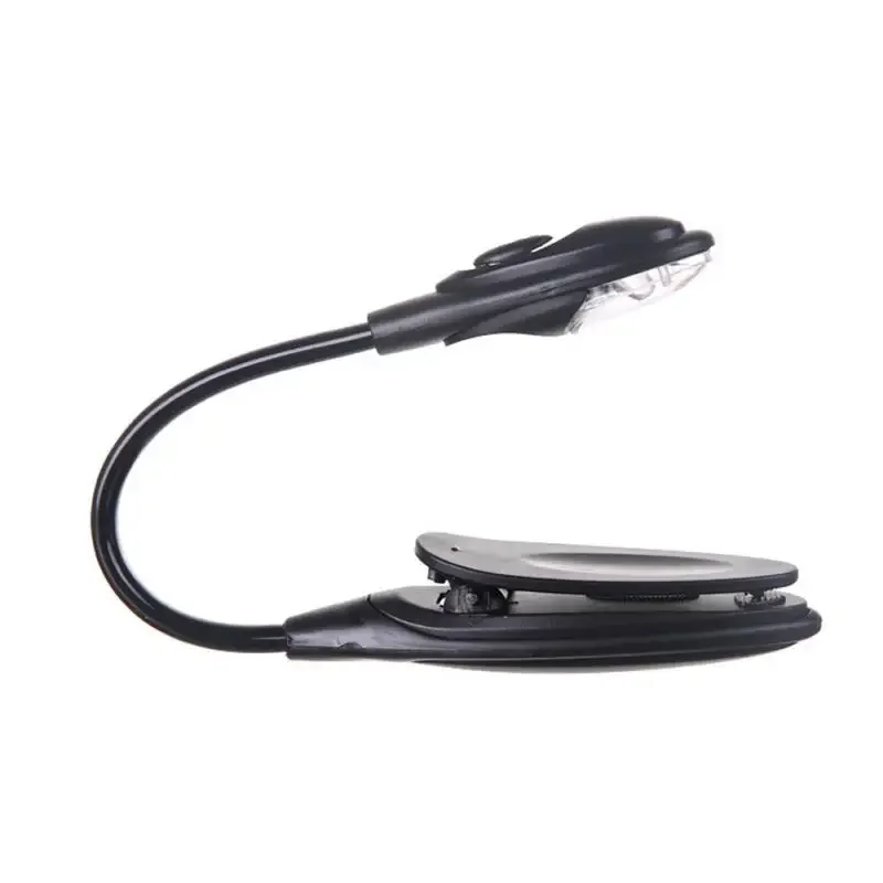 Book Light Mini Led Flexible Night Light Clip-On Desk Lamp Reading Lamp for Travel Bedroom Flexible USB LED Lights