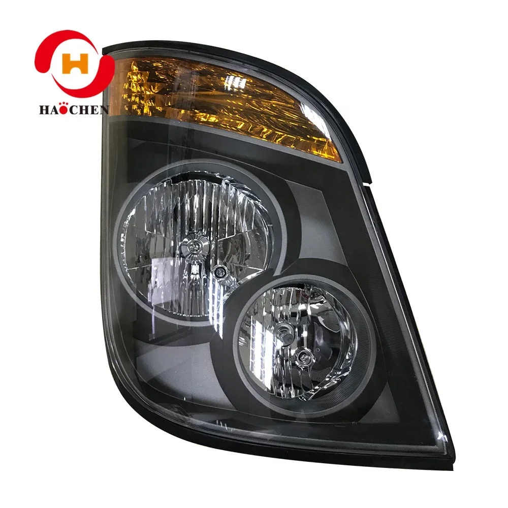 Korea Bus Black Headlight for UNIVERSE THACO SAMCO Bus HC-B-1082-2