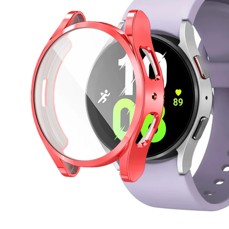 Durable TPU Full Screen Protector Bumper for Samsung Galaxy Watch - Soft Protective Case
