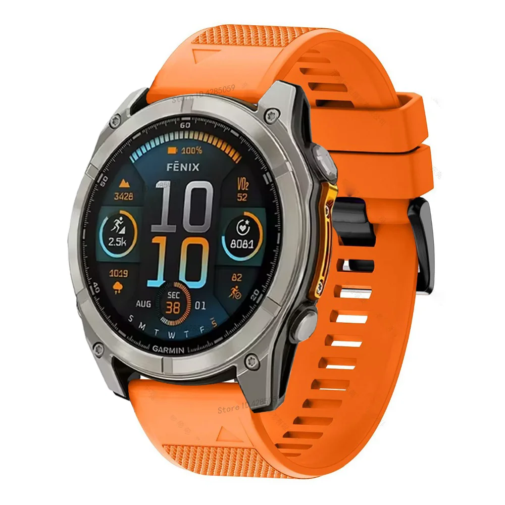 Versatile Quick Release Silicone Smartwatch Strap Bracelet Wristband
