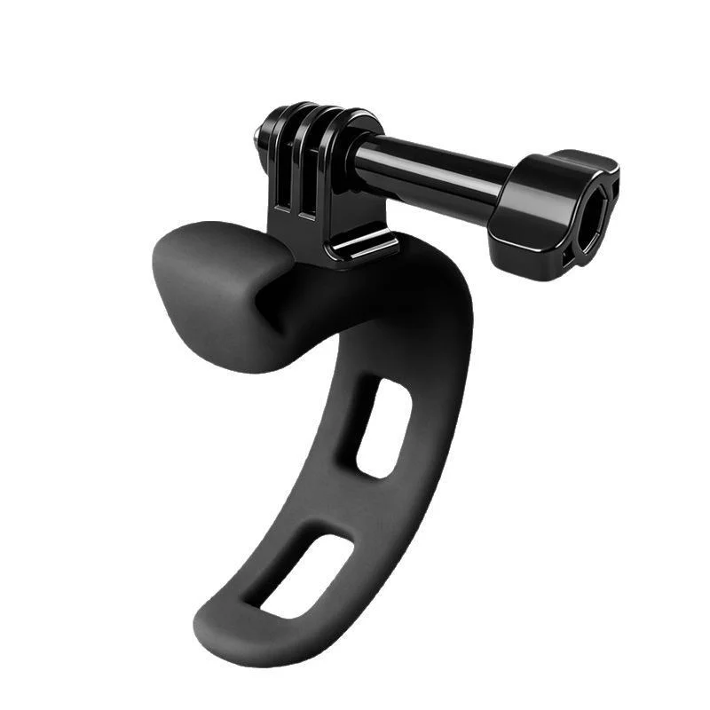 1 Pezzo Supporto Regolabile in Silicone Ronkoen per Action Camera, Mini Staffa Flessibile per Accessori Action Camera Insta360, Articoli di Cancelleria NF - immagine 5