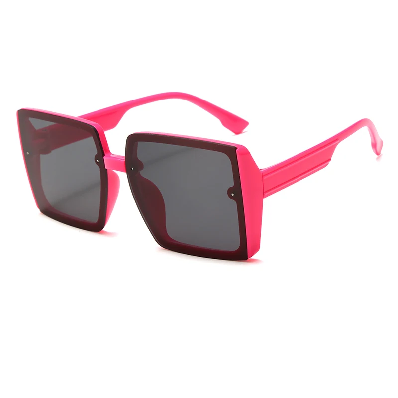 New Children Sunglasses Fashion Colorful Kid Sun Glasses Boy Girl Unisex Vintage square Goggle UV400 Gafas de sol
