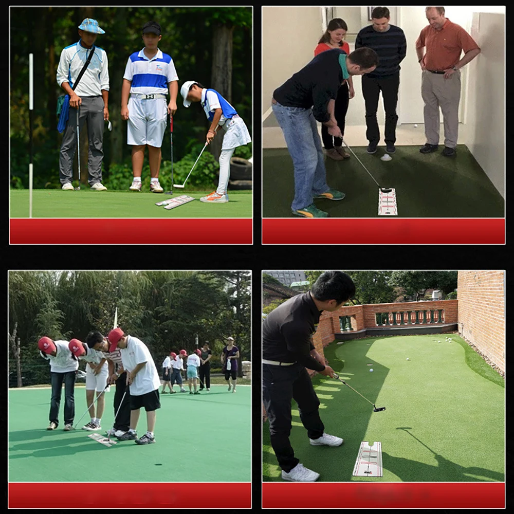 Description Picture 5 of itemPGM Golf Putting Alignment Mirror Eye Line Practice Golf Swing Training Aids Indoor Outdoor Swing Trainer Golf Practice Mirror