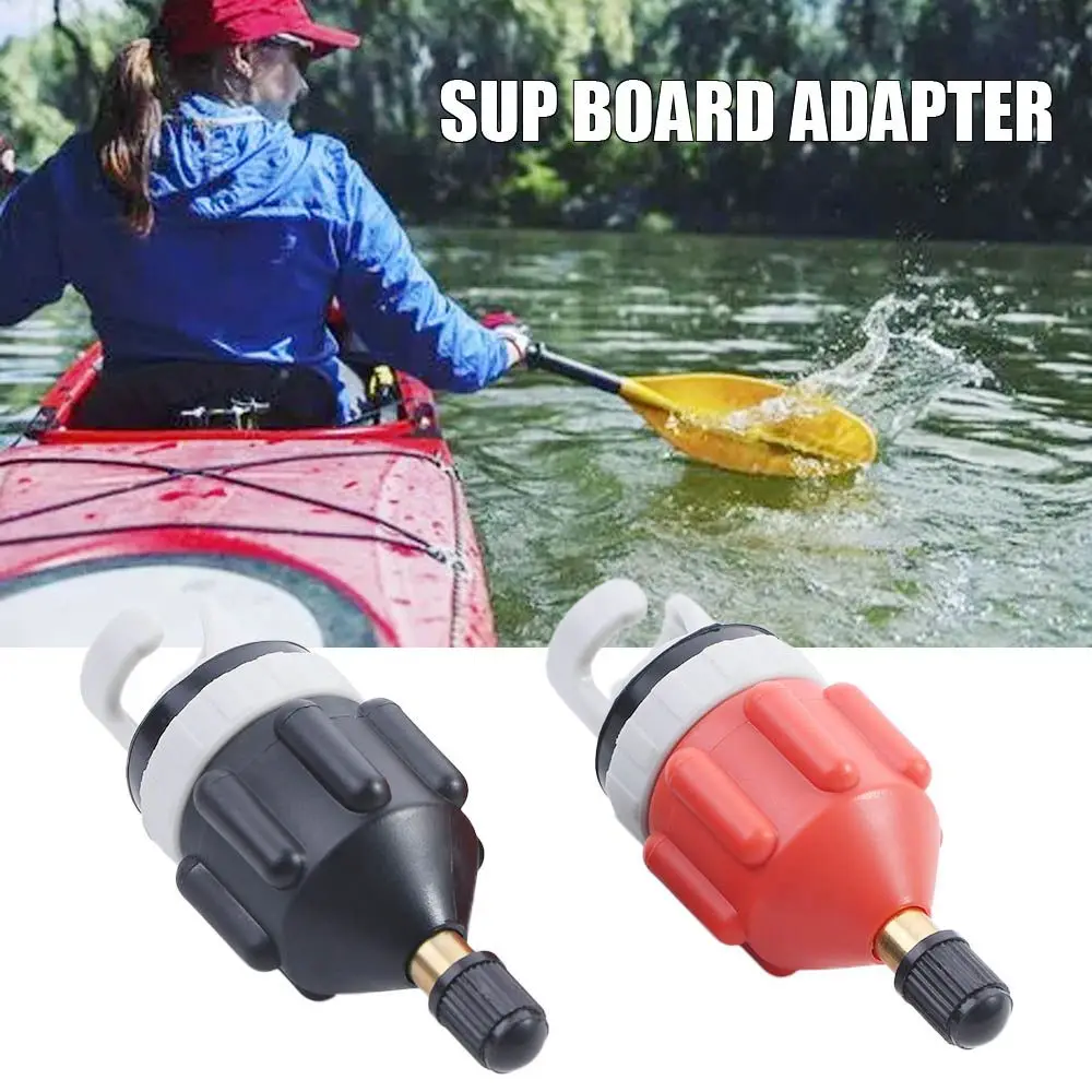 Caiaque Bomba Inflável Adaptador, SUP Placa Anexo, Compressor Adaptador, Ferramenta Útil, Barco a Remo Válvula de Ar Adaptador