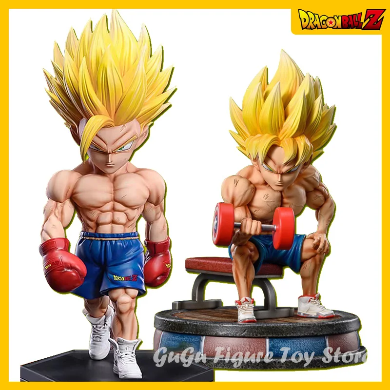 Em promoção! 16cm De Pvc De Personagens De Anime Figura Ragon Ball Primo  Irmão Gk Filho Gohan Bejta Vegeta Musculação Muscular Ornamentos Modelo De  Brinquedos