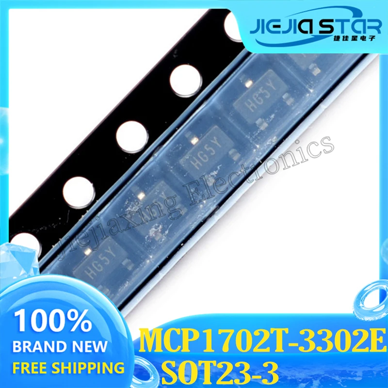 Chip Ldo Regolatore Lineare A Bassa Caduta, Mcp1702T-3302E, Cb, Mcp1702T, Hg Sot-23 Inciso, 100% Nuovo Di Zecca, Spedizione Gratuita, 5-20 Pezzi