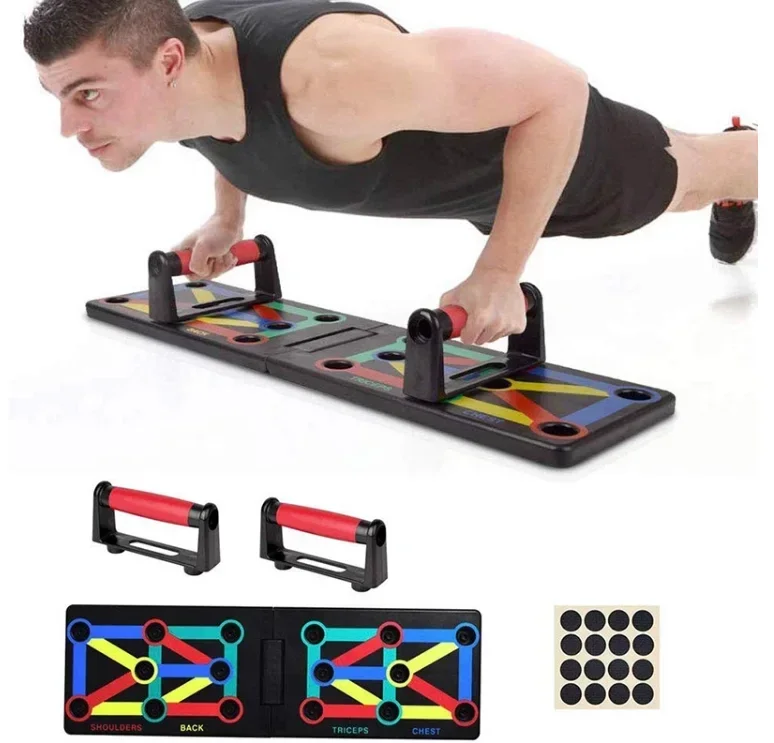 Multi-functional Push Up Rack Board Men Women Comprehensive Fitness Exercise Push-up Stands Body Building Training System Home