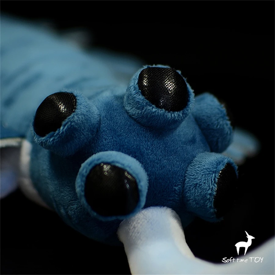 Opabinia Regalis High Fidelity Anime Cute Plushie Sea Scorpion Plush Toys Lifelike Animals Simulation Stuffed Doll Kawai Toy Kid 6