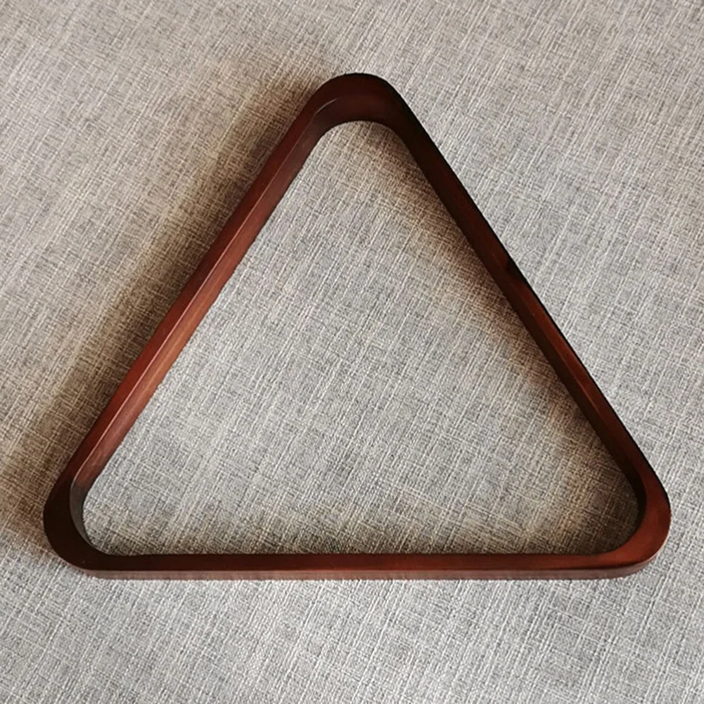 Wooden 8Ball Triangle Rack Billiard And Pool Suitable American Pool Table Creates Professional Playing Atmosphere billiard cue rack