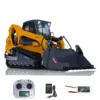 RTR 1/14 LESU Aoue LT5 RC Hydraulic Loader Metal Skid-Steer Car Remote Control Truck Model Sound Light Toy for Adult THZH1324 1