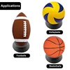 1PC Color Plastic Ball Stand Display Holder Rack Basketball Football Soccer Rugby Ball Storage Support Base 2