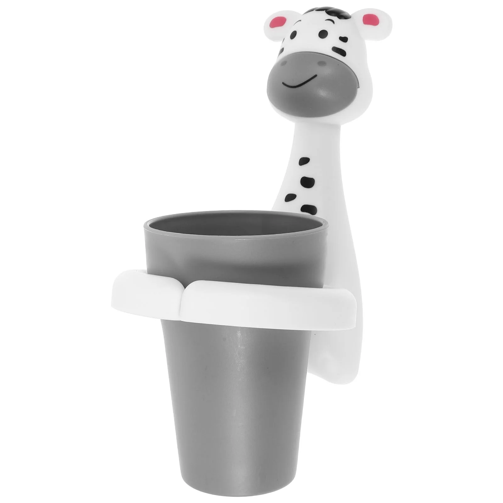 

Bathroom Shelf Wall Mounted Toothbrush Holder Organizer Accessories Kitchen Storage Cartoon Nail-free Holders Child