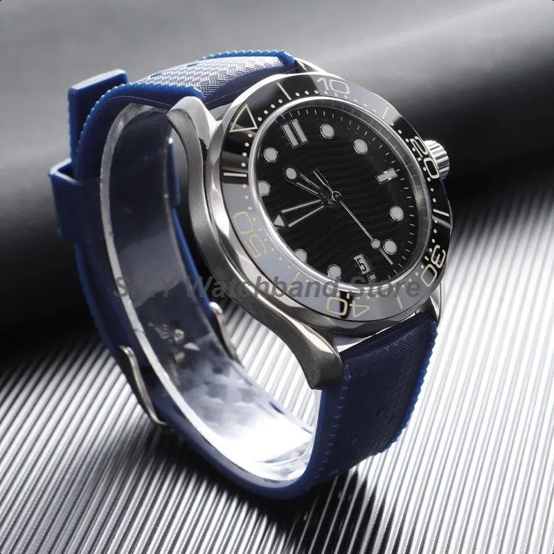 Waterproof Breathable Silicone Sport Watch Band with Quick Release