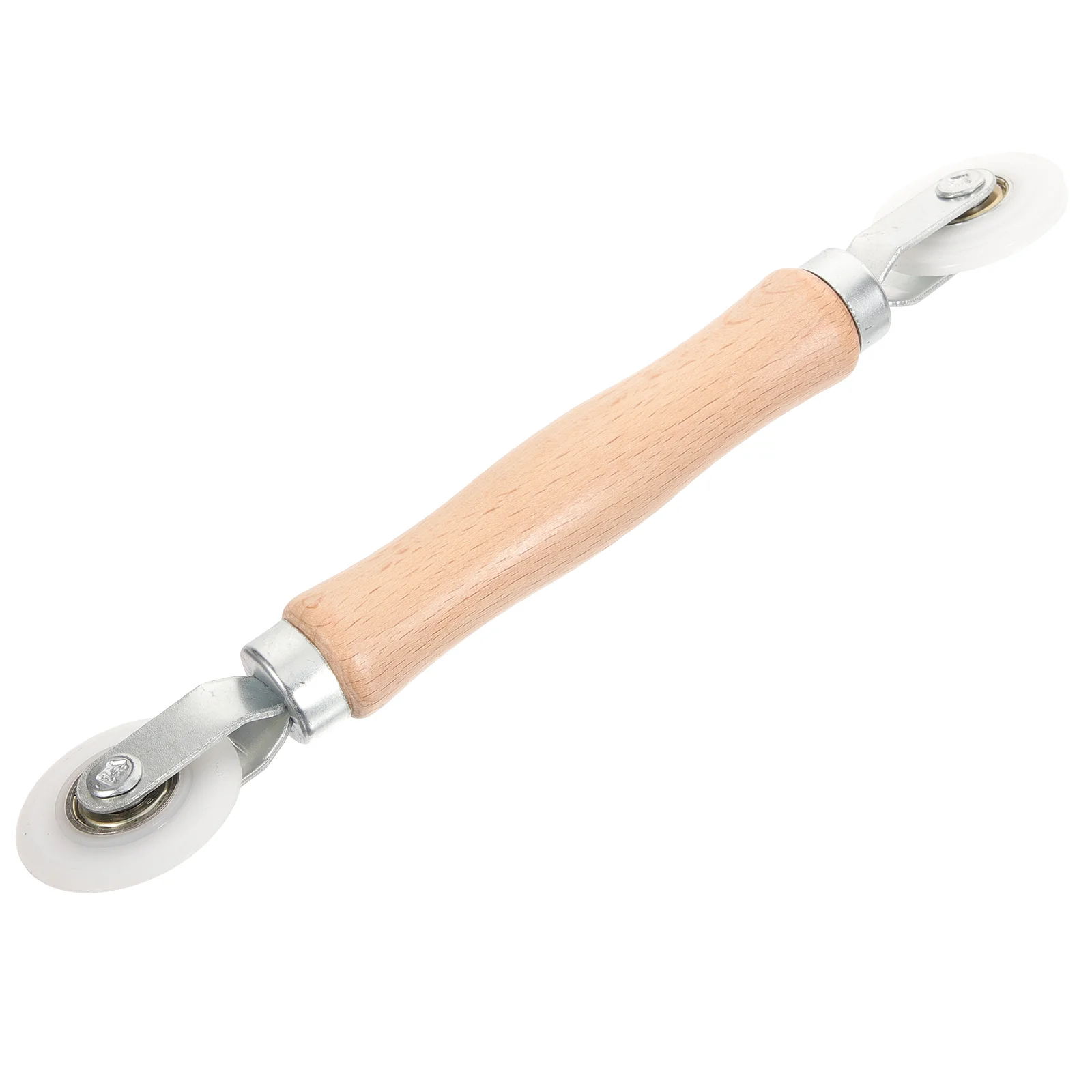 Nylon Wheel Wood Handle Screen Repair Roller Window Screen Installation Tool Spline Roller Hardware Window Dressing