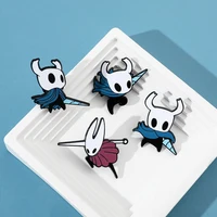 Hollow Knight Enamel Pins Cute Cartoon Metal Brooch Game Jewelry Badge for Backpack Pins Accessories Gifts 3