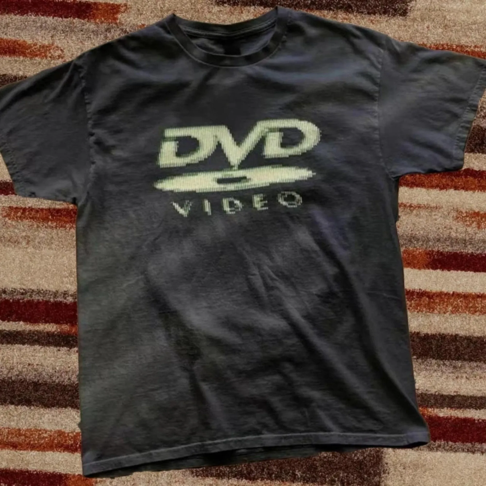 חולצת גרפיקה רטרו לגברים, כותנה משוטפת, חולצת טי-שירט מצחיקה עם הדפס לוגו וידאו, חולצה עליונה קז'ואלית במידה גדולה, בגדי רחוב קצרים לקיץ