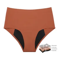 Offre spéciale taille moyenne sans couture période menstruelle Culotte 4 couches absorbant étanche Culotte allongée Culotte menstruelle 4