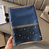 Luxury Shiny Diamond Scarf Silk Women Hijab Soft Wool Shawls and Wraps Large Thin Scarves Foulard Female Bufanda 2023 New 3