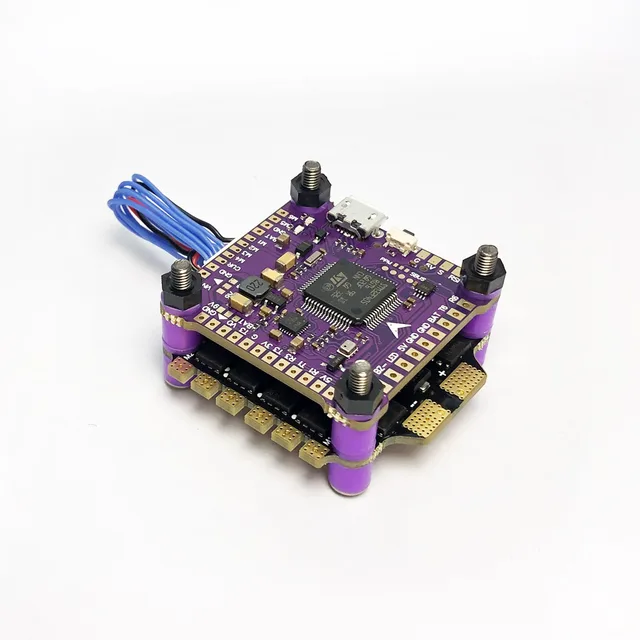 thumbnail image 2 of GPS Multirotor Speed Controller FLYCOLOR 55A 4-in-1 ESC For FPV Racing Drones - 3-6S Brushless Speed Controller Multirotor ESC 2 of 10