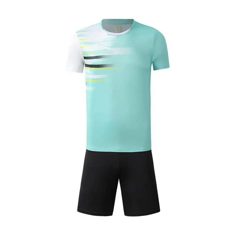 Quick Dry Breathable Sweat Wicking Badminton Tennis Fitness Casual Sports Wear Couple Tops Comfortable Soft Fabric