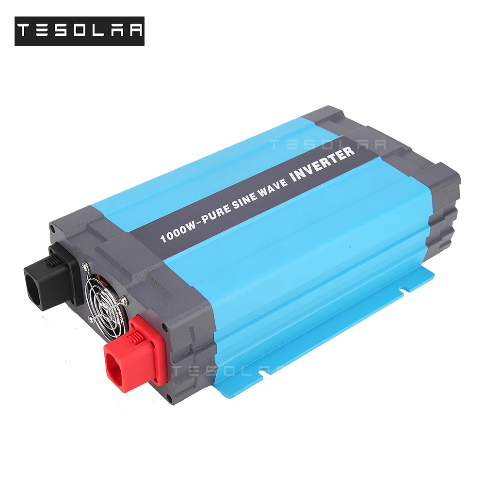 1000W 12V 24V 48V Onda Sinusoidale Pura Off Grid Inverter Solare 110V 230V Uscita 5V 1A Presa Universale Usb Per Sistema Di Energia Solare