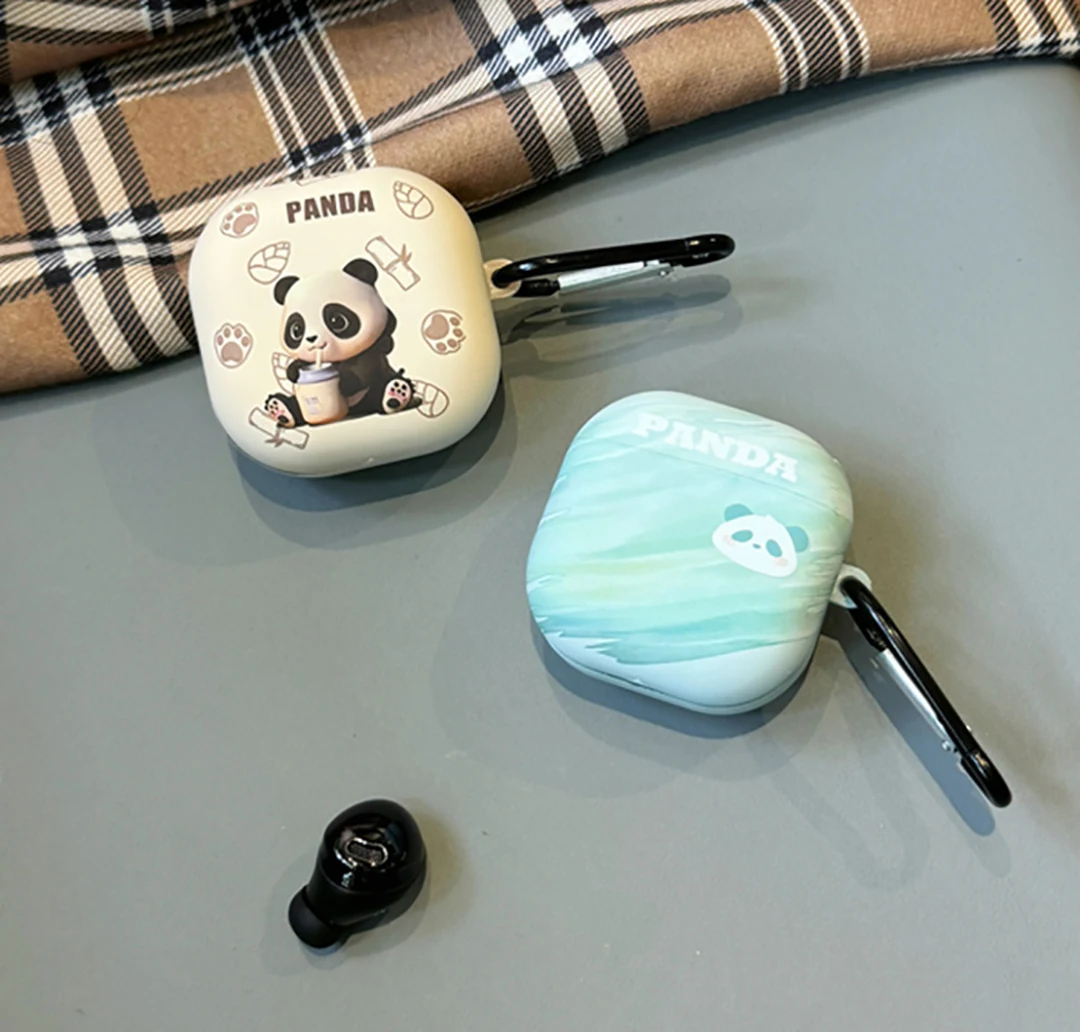 Custodia Panda Per Samsung Galaxy Buds Pro 2 Per Samsung Galaxy Buds Live Buds 2 Cover Per Auricolari Creativi Regalo Anime Lovely 2024