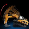 HUINA 1/14 16CH RC Remote Control Broken Drill 1560 RTR 2.4GHz Excavator Car Assembled Battery Outdoor Toys Boys Gift TH18048 6