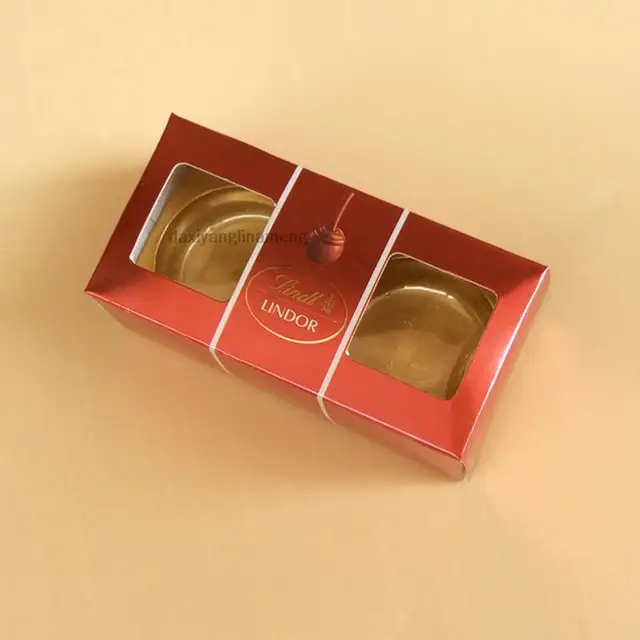 10Psc/Tétel Lindt Fe-Rrero 2 Gabona Töltelék És Örömteli Doboz Európai Stílusú Esküvői Cukorka Visszatér - Image 3