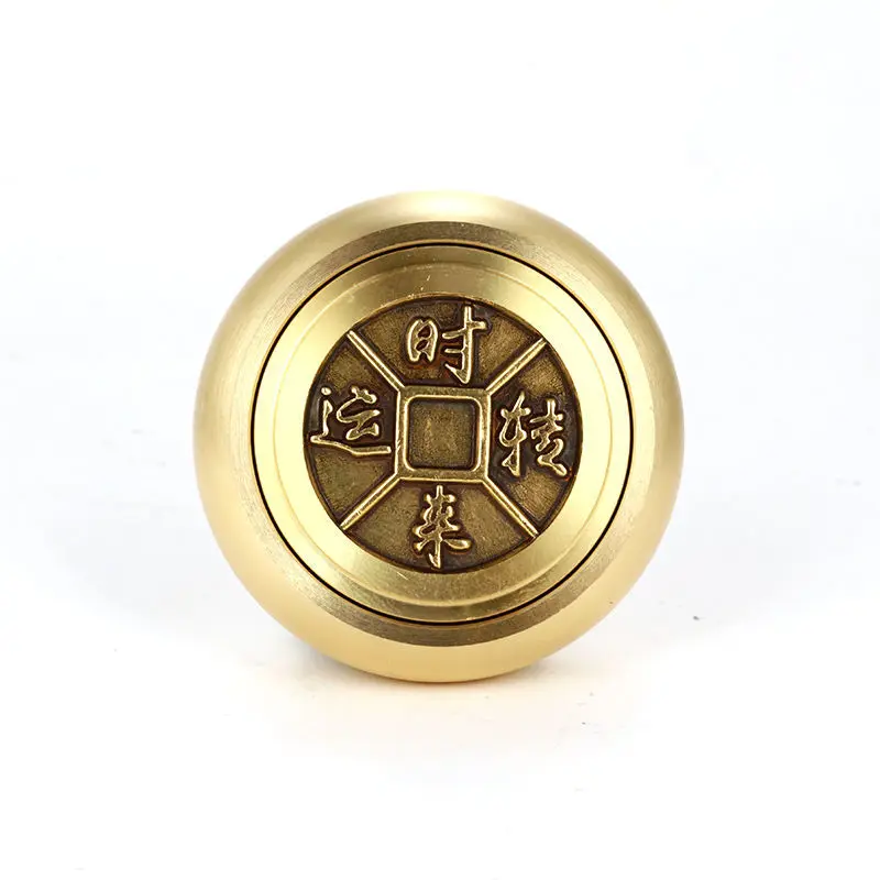 Brass Paperweights Metal Paperweight Portable Rotating Paper Weights Painting Calligraphy Writing Paper Pressing Prop Decoration