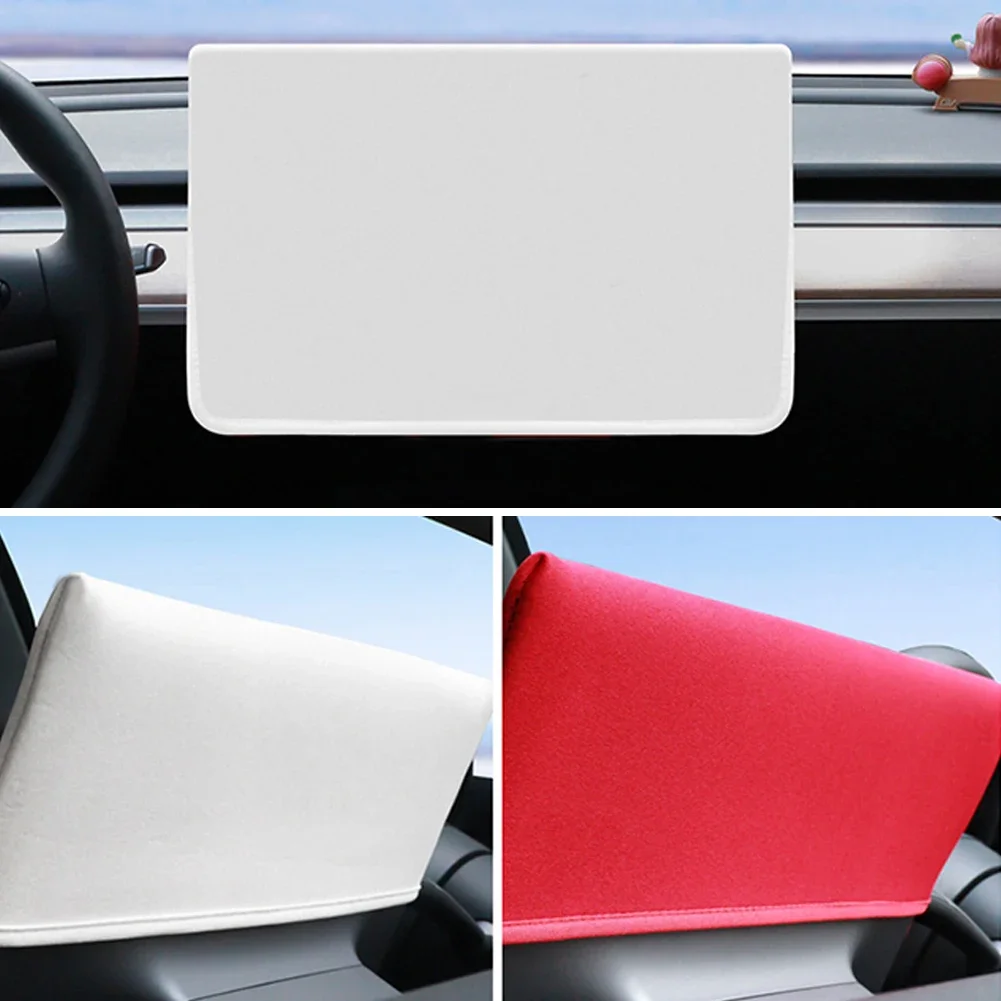 UV-Resistant Sunshade Screen Protector for Center Console Navigation Display