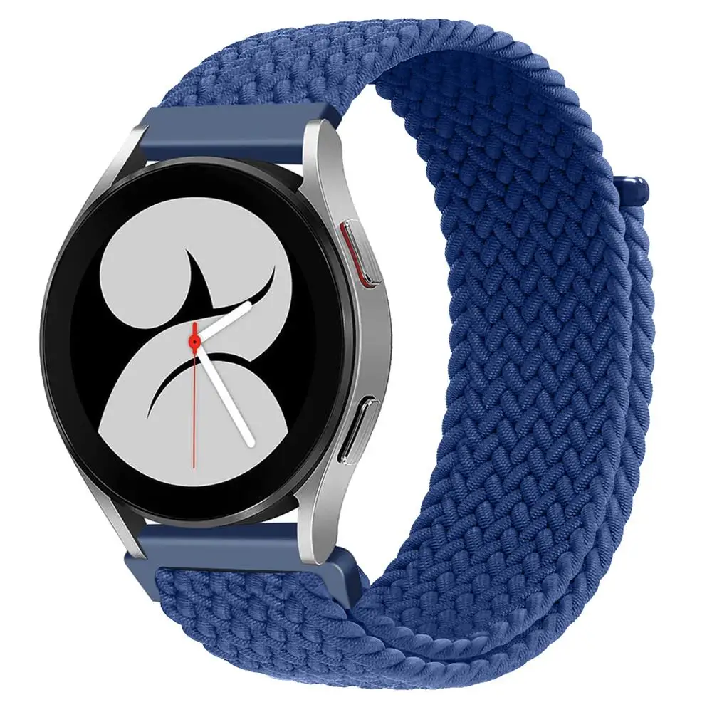 Braided Solo Loop Elastic Smartwatch Bracelet Band
