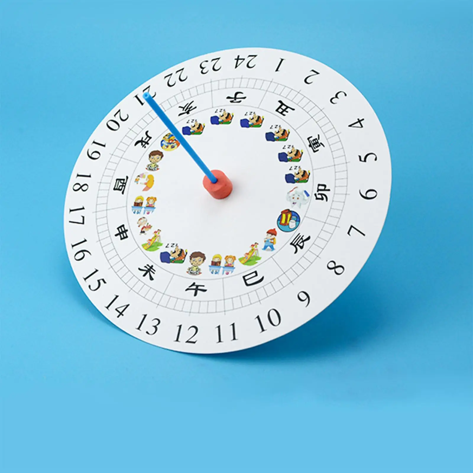 Sundial Clock Model ,Assembling Ornament Scientific Experiment Model DIY Sundial Toy for Activity Indoor Outdoor Children Boys