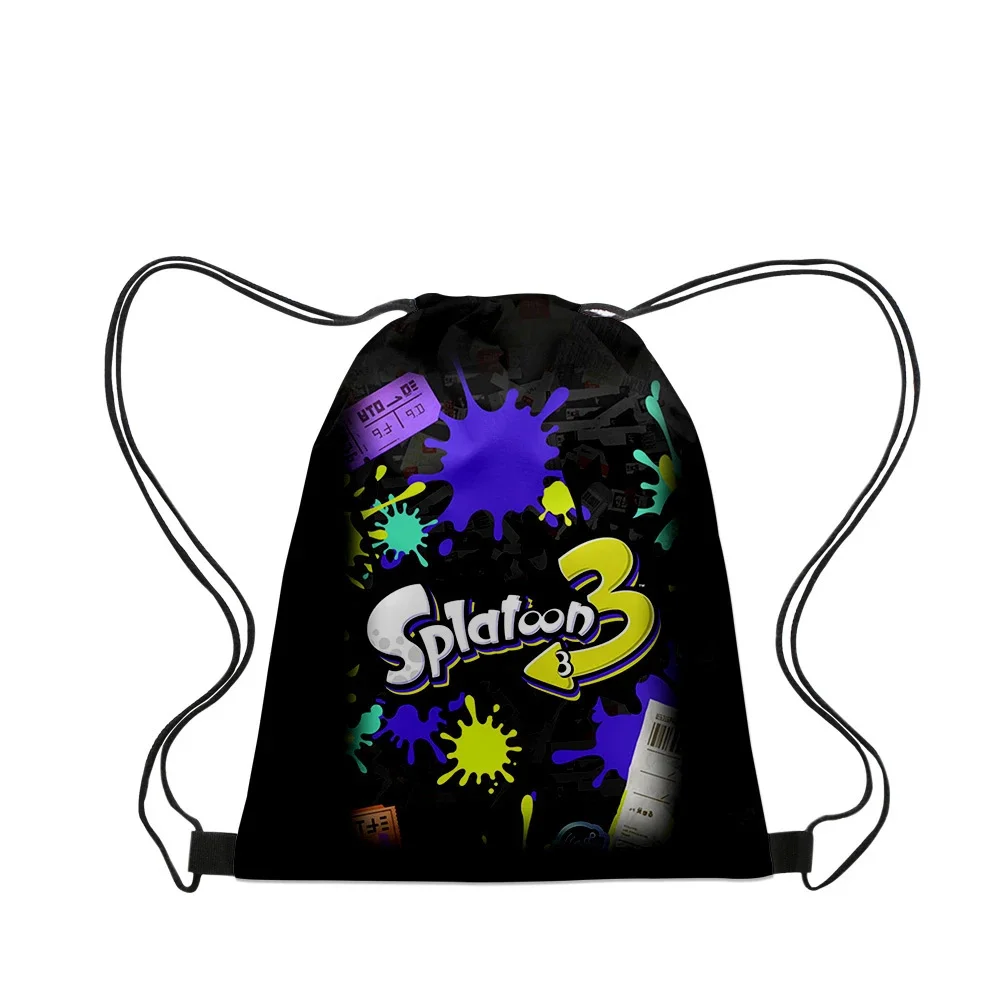 Splatoon 3 巾着バッグ 2025 ゲーム収納袋ストリートバック