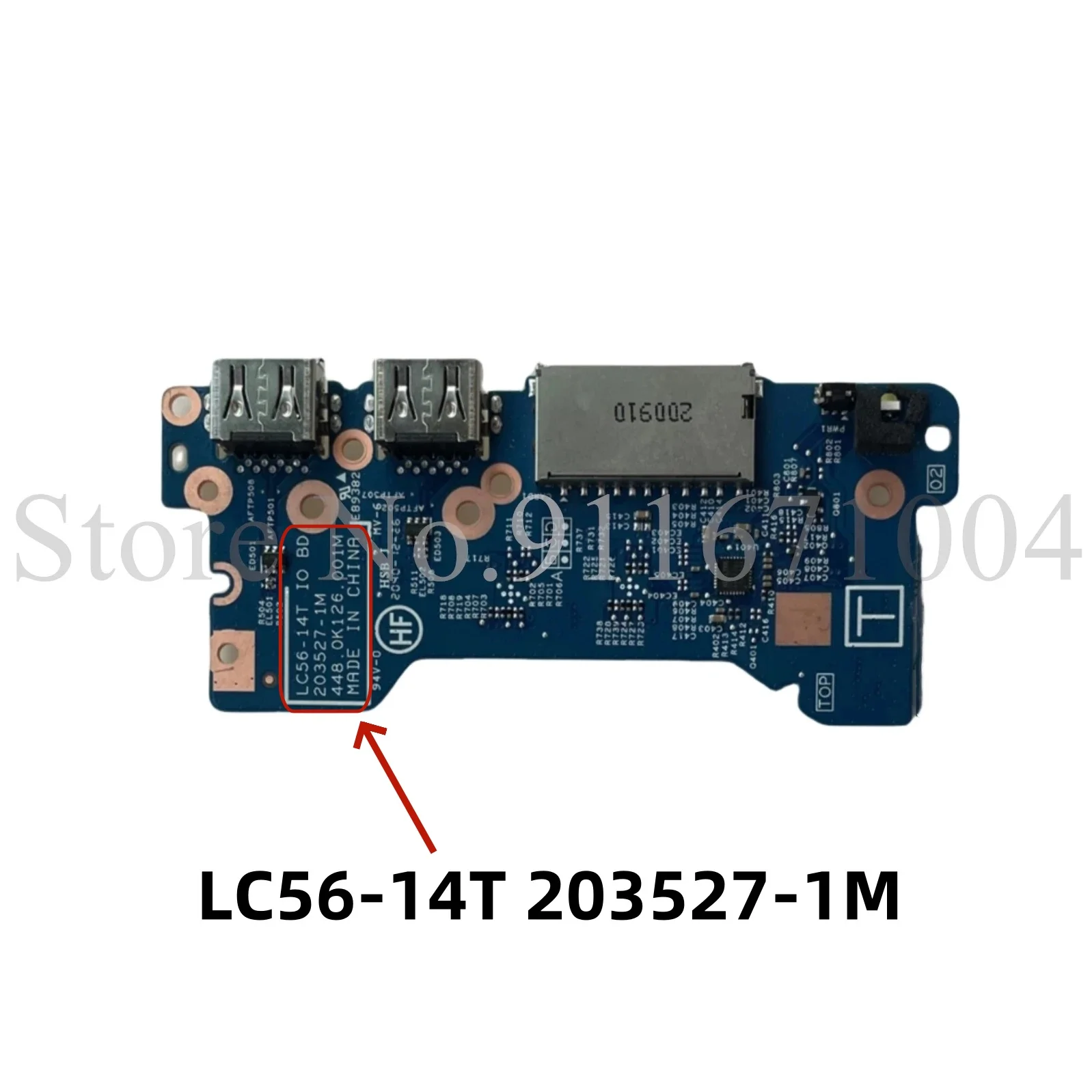 

Новый оригинальный 448.0K126.001M LC56-14T 203527-1M для Lenovo IdeaPad Flex 5 14ITL05 14ARE 14IIL05 Ноутбук USB плата 100% ТЕСТ ОК