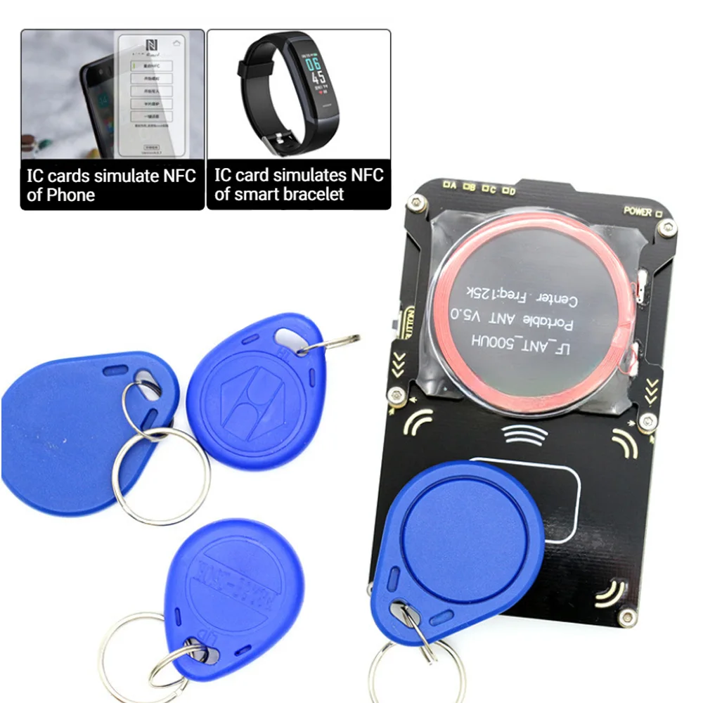 RFID Card Cloner Advanced Proxmark3 V5.0 13.56MHz/125KHz Dual Frequency For NFC Card Chip T5577 Token ID Badge Copy Programmer