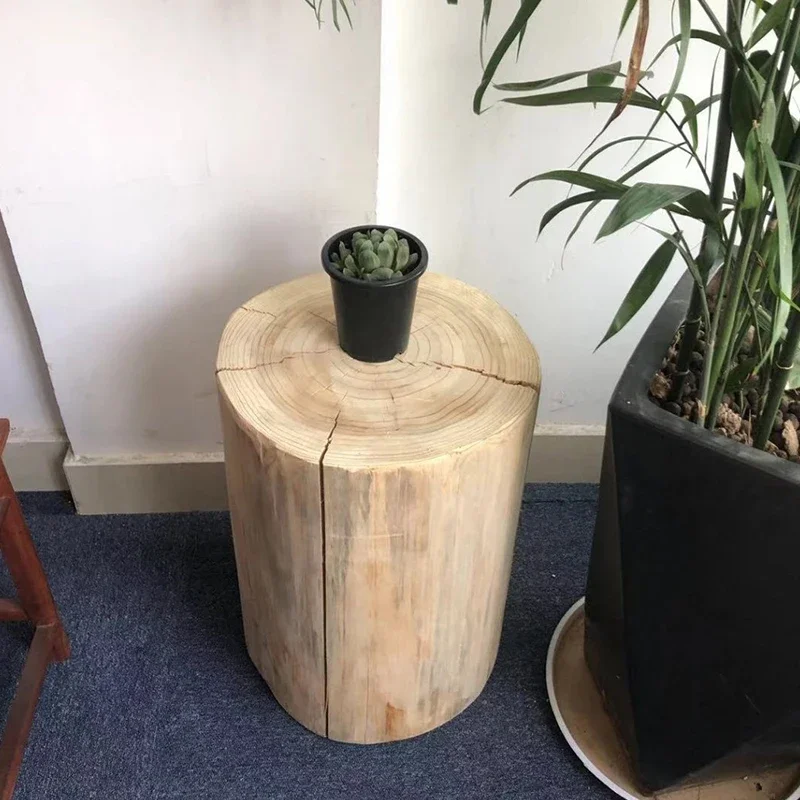 Скандинавский круглый деревянный стул на заказ, скамейка для украшения магазина одежды, чайного столика, с несколькими сторонами Скандинавский круглый деревянный стул на заказ, скамейка для украшения магазина одежды, чайного столика, с несколькими сторонами