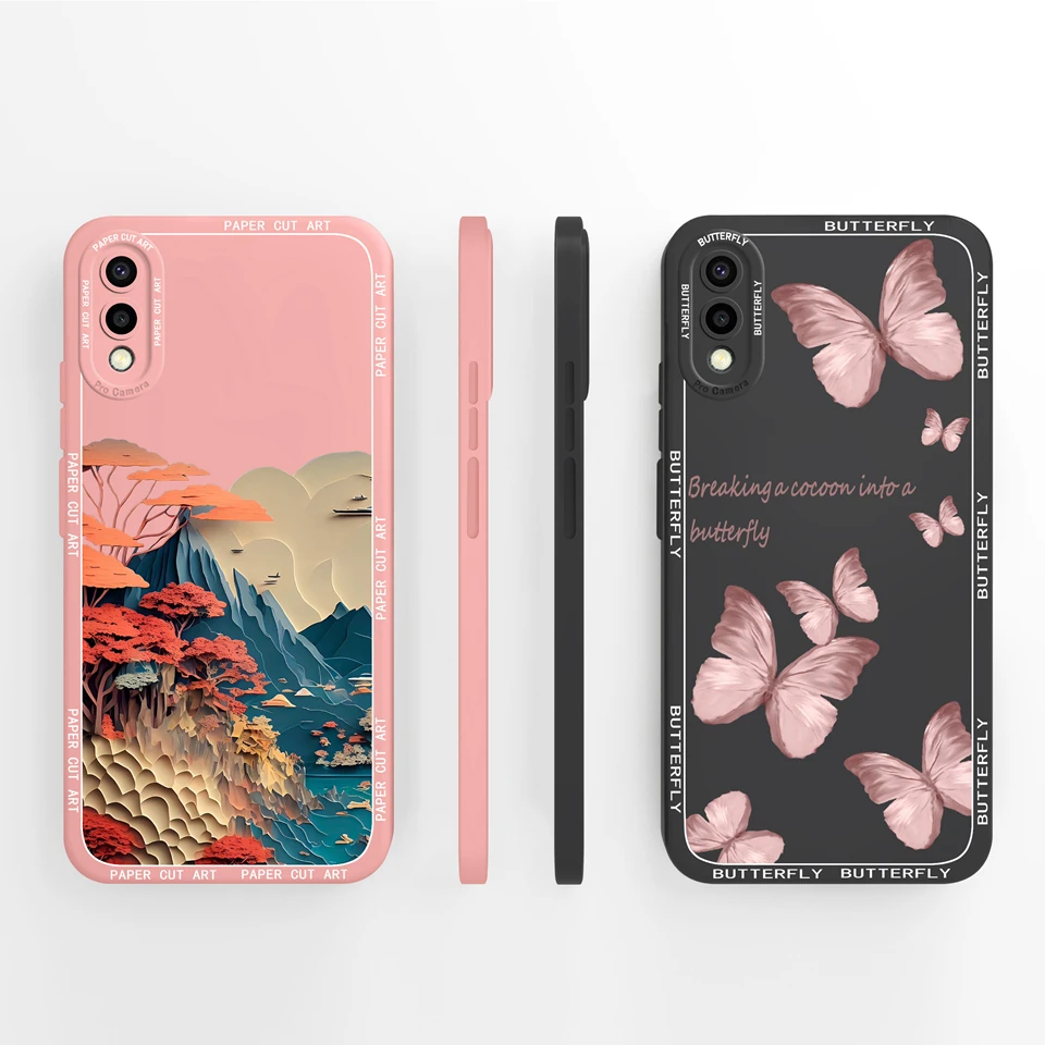 Lovely Astronaut Girl Liquid Durable Phone Case Shell