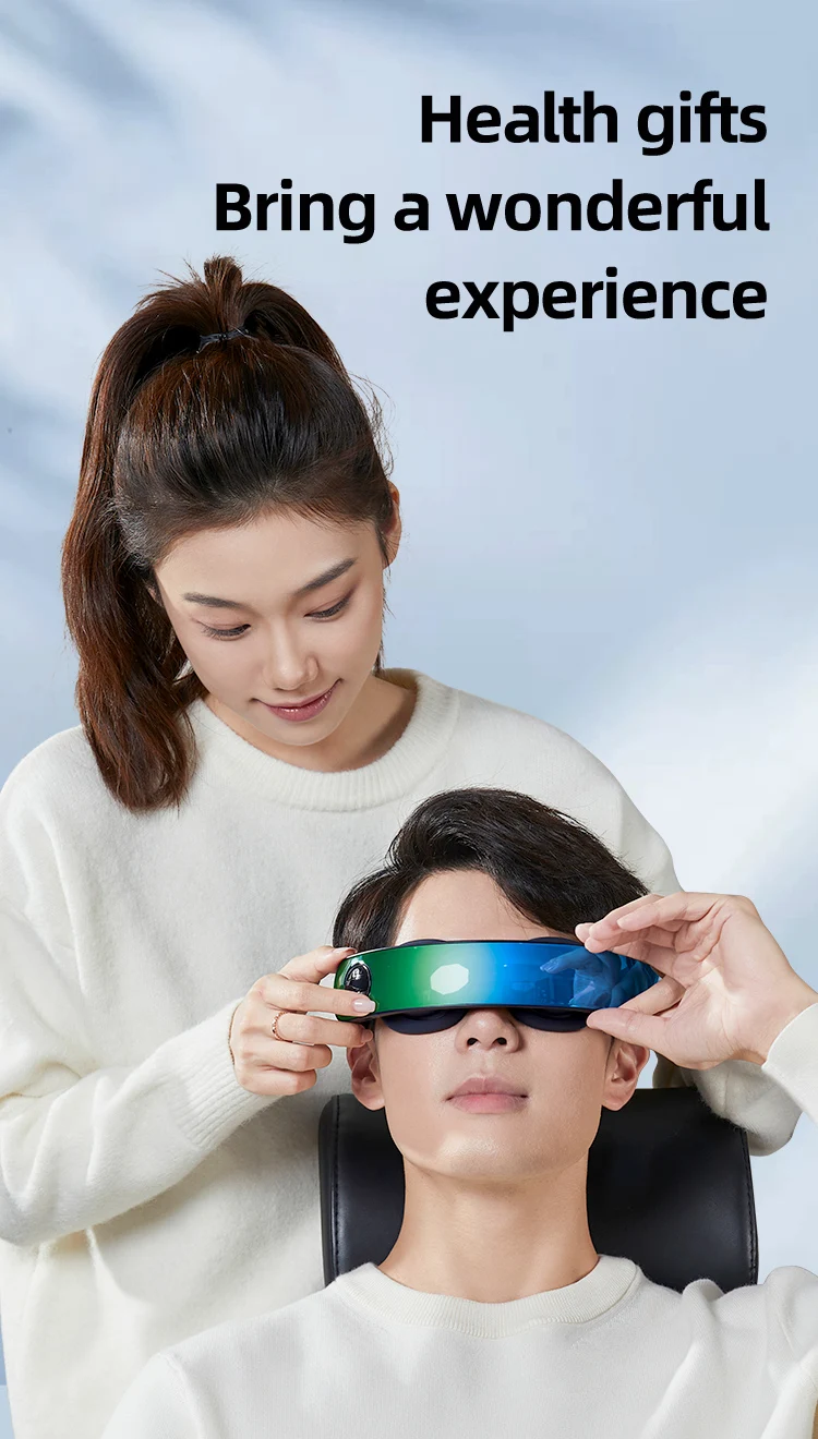 Eye Massage Device 4.5W Cold Hot Compress Dual Type-C Intelligent Visual Display 3-level Adjust Low decibel Relieve Eye Fatigue 17