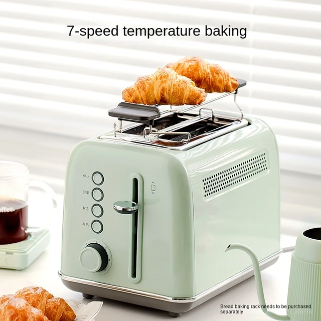 Tostadora Retro Para el hogar, máquina de desayuno multifunción, tostadora  pequeña con calefacción para sándwich - AliExpress