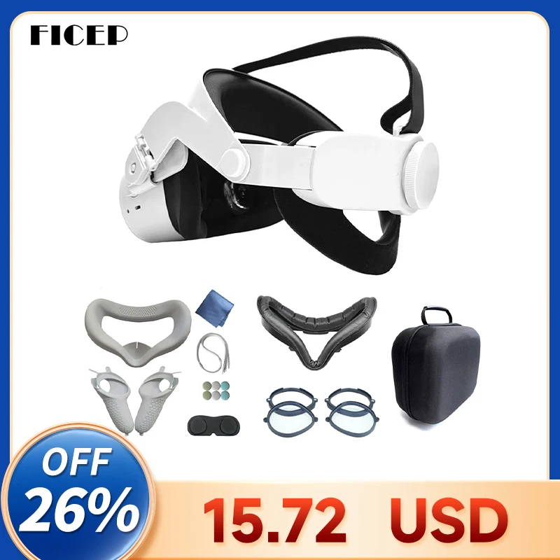 Quest 2 Halo Strap Adjustable Oculus Quest2 Head Strap Quest 2 Halo