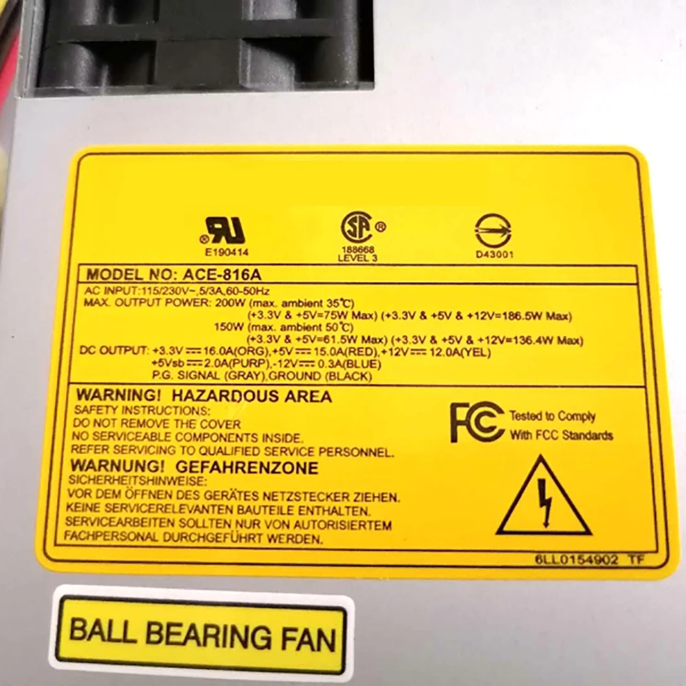 Industrial Power Supply For IEI ACE-816A 1U 200W ACE-816A-RS Works Perfectly High Quality Fast Ship 3 Industrial Power Supply For IEI ACE-816A 1U 200W ACE-816A-RS Works Perfectly High Quality Fast Ship