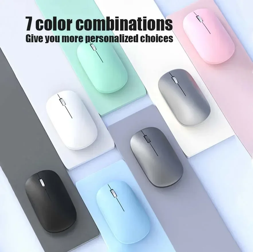 For Xiaomi Bluetooth Wireless Mouse 2.4G Dual Mode DPI Adjustable Type-C Rechargeable Silent Ergonomic Portable Office Mouse 5