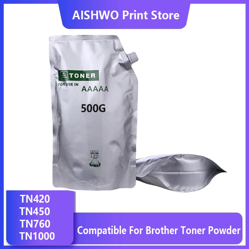 

ASW 500G Compatible black refill toner powder for brother TN450 tn-450 tn-420 TN420 DCP 7055 7057 7060 7065 7070 HL 2130 2132