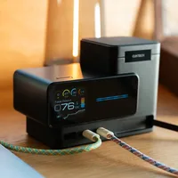 CUKTECH Super Power Station No.15 140W 6-in-1 Multi-Function Desktop Charger GaN Fast Charger
