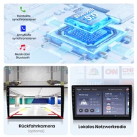 Autoradio Android 15 10 pouces Junsun pour VW Passat B6 B7 CC 2010-2015, sans fil, compatible Apple CarPlay, écran tactile IPS, lecteur multimédia vidéo, système intelligent automobile, autoradio 2 Din, GPS, navigation, BT, 4G, WIFI, FM, AM, DSP, RDS, SWC, DAB 6